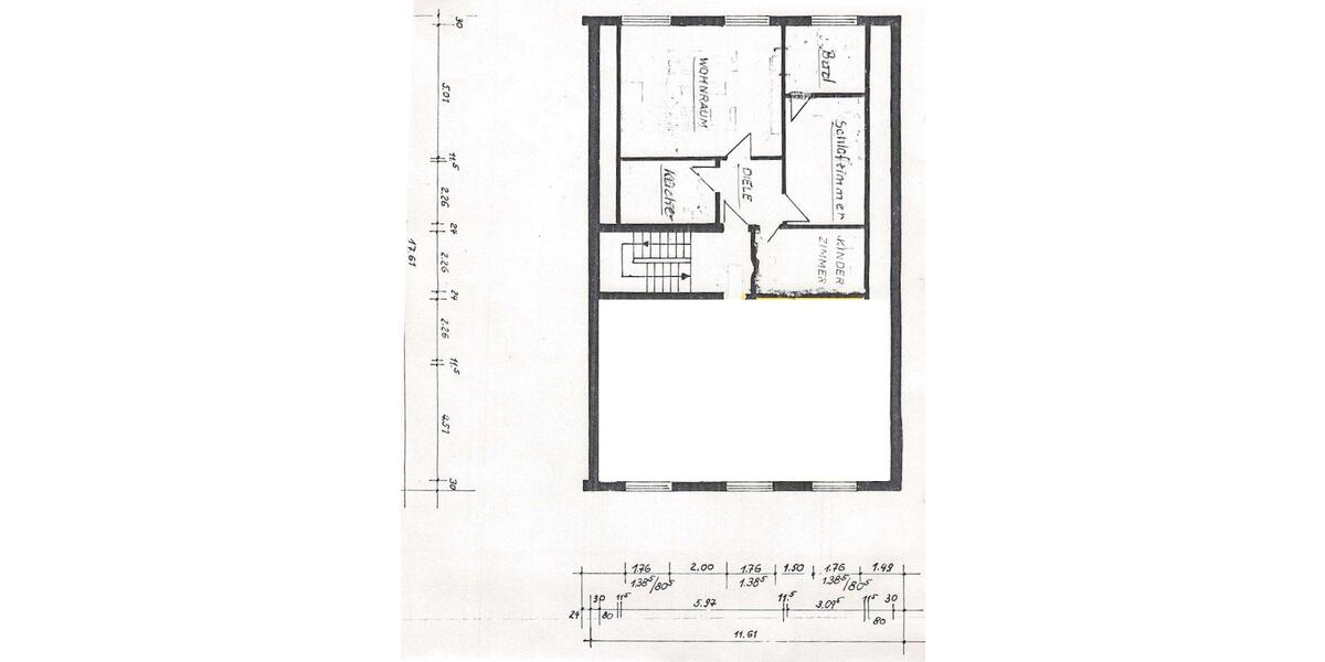 Dachgeschoßwohnung Paderborn Elsen - 3 Zimmer, 78 m&sup2;, 522&euro; | Angebot:26611632