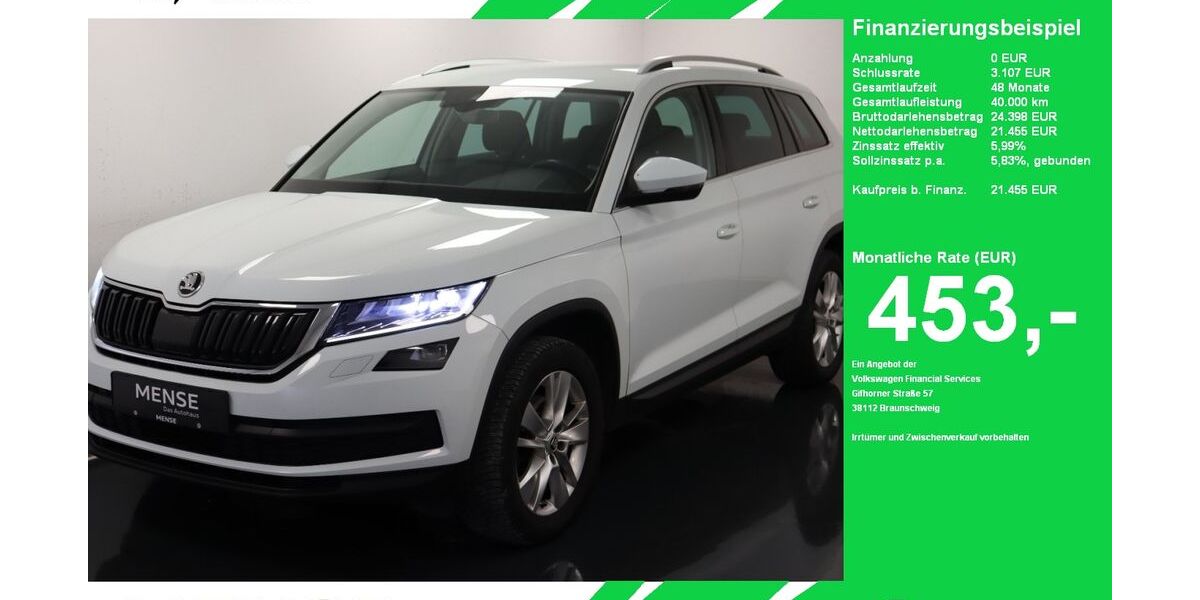 Skoda Kodiaq 128.000 km 21.455 &euro; Oelde (Stromberg) 59302