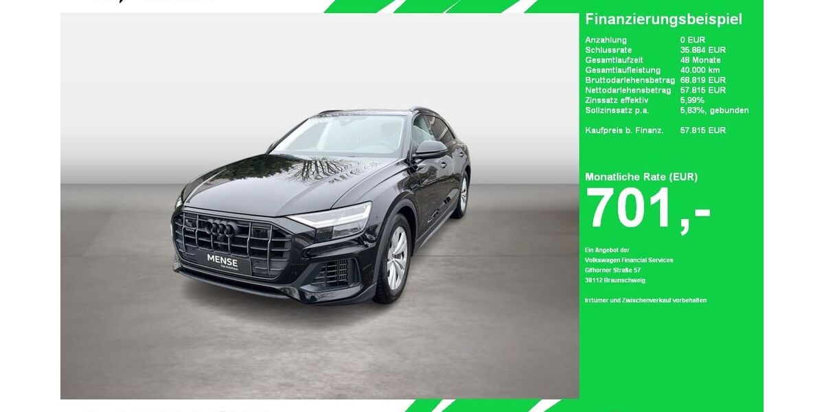 Audi Q8 46.210 km 57.815 &euro; Oelde (Stromberg) 59302