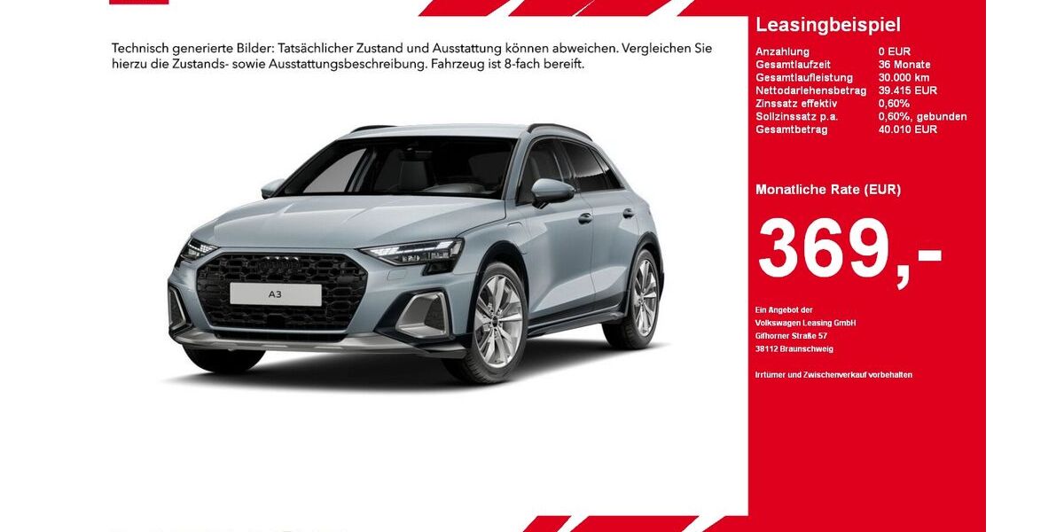 Audi A3 5.243 km 39.415 &euro; Gütersloh 33334