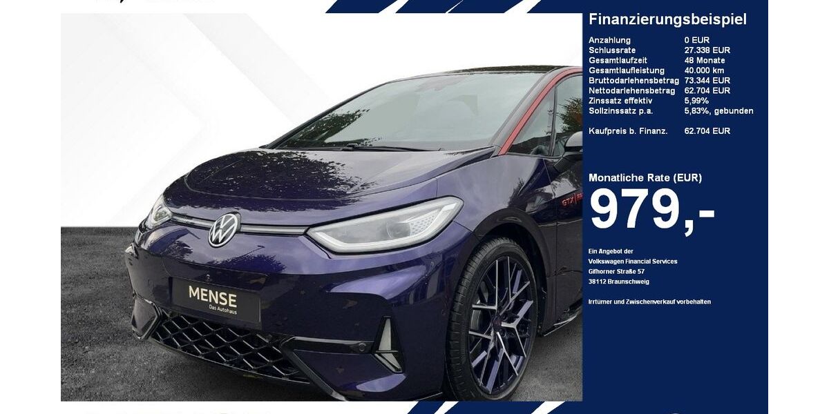 VW ID.3 1.500 km 62.704 &euro; Gütersloh 33334