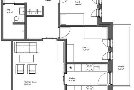 Wohnung Warstein-Belecke Belecke - 5 Zimmer, 112 m&sup2;, 672&euro; | Angebot:25900873