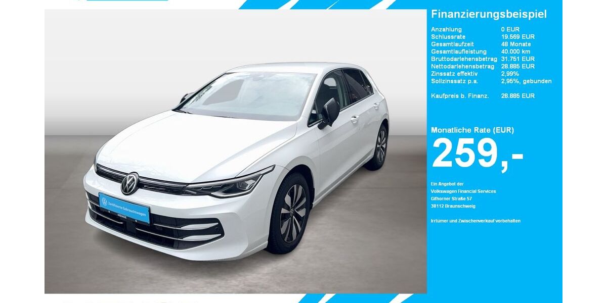VW Golf 25.377 km 28.885 &euro; Gütersloh 33334