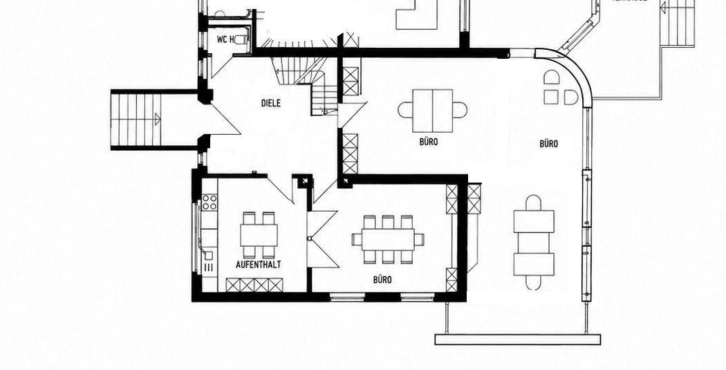 Gewerbeobjekt Rheda-Wiedenbrück Wiedenbrück - 6 Zimmer, 261 m&sup2;, 2.500&euro; | Angebot:26673229