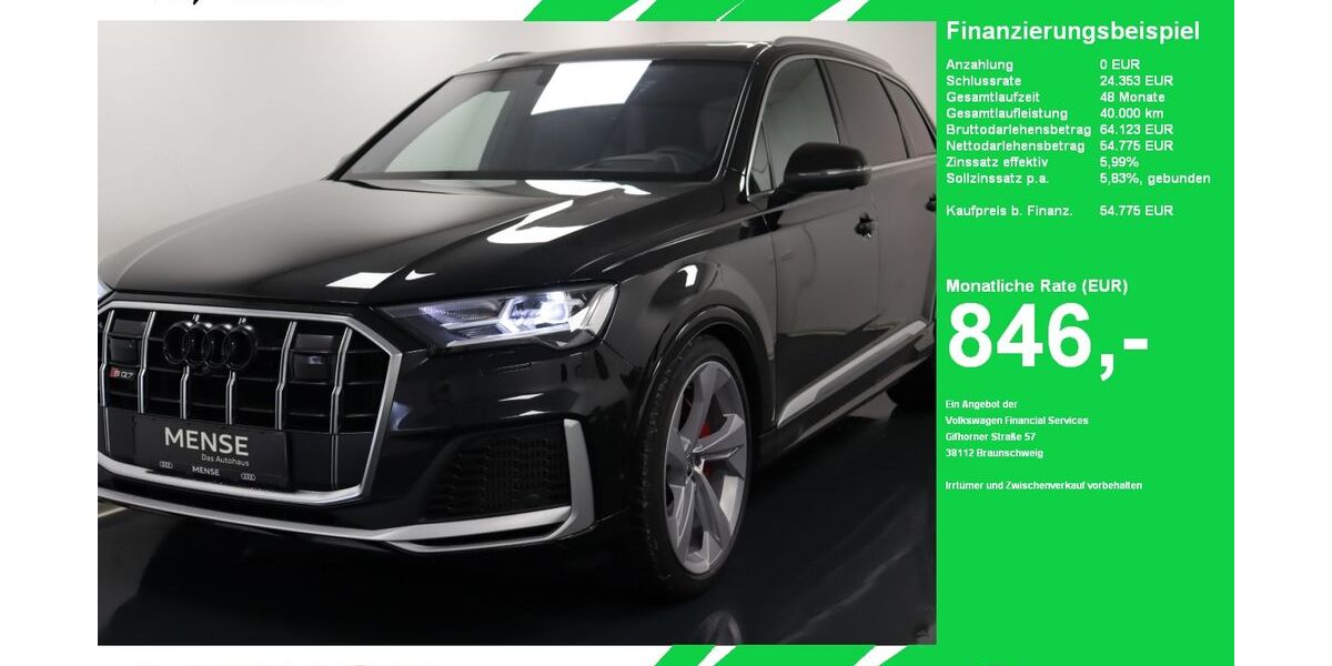 Audi SQ7 132.670 km 54.775 &euro; Oelde (Stromberg) 59302