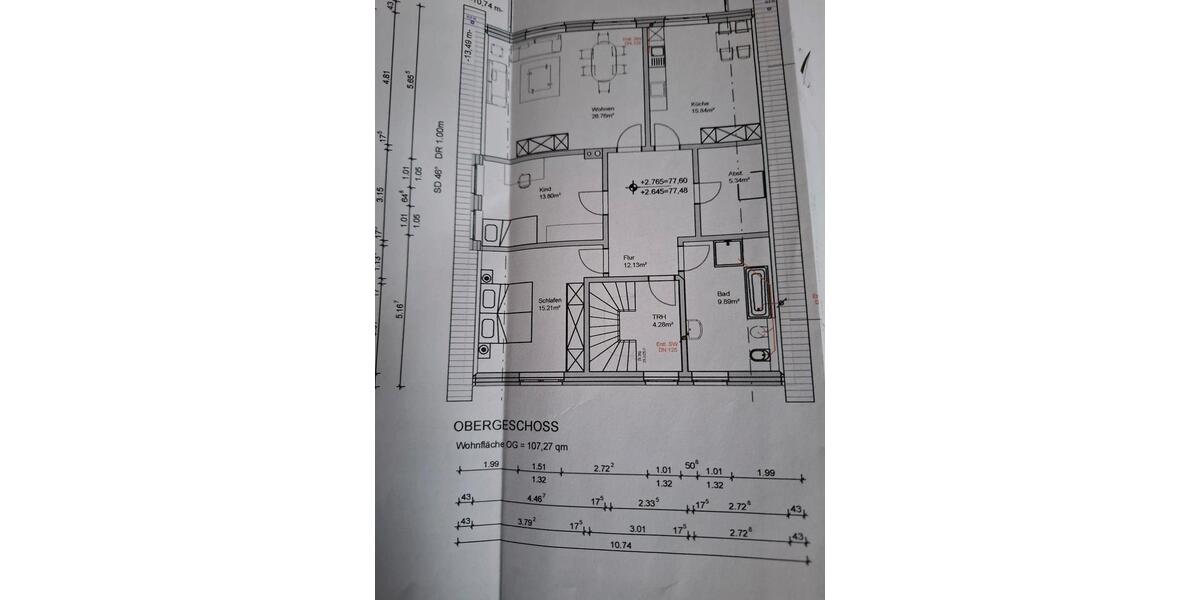 Etagenwohnung Gütersloh - 3 Zimmer, 115 m&sup2;, 1.470&euro; | Angebot:25949033