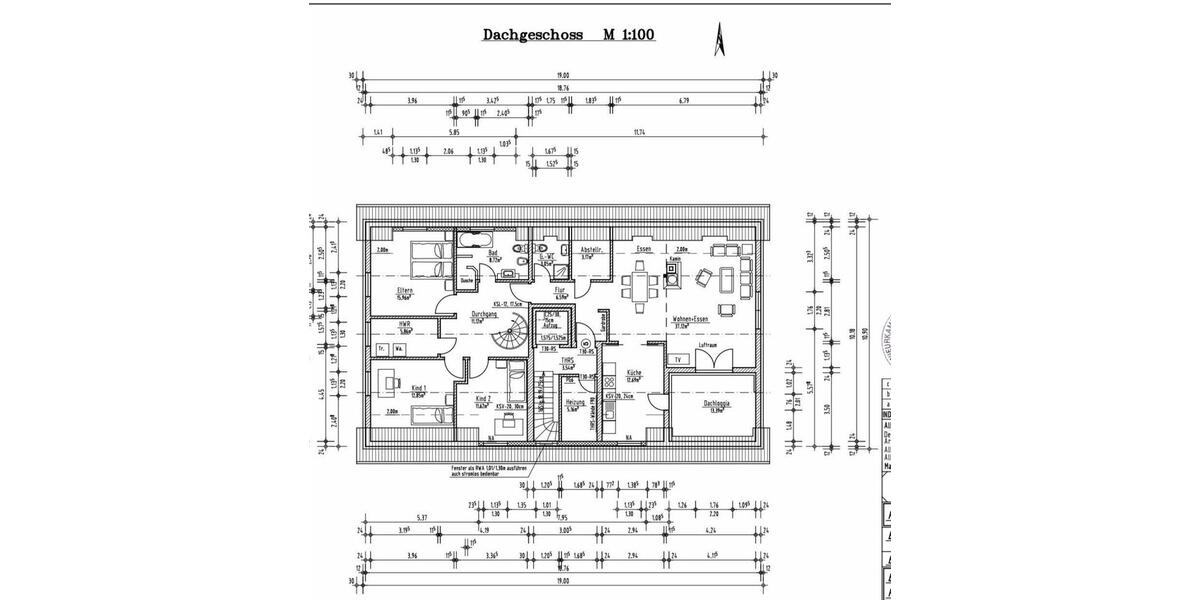 Dachgeschoßwohnung Paderborn Elsen - 4 Zimmer, 135 m&sup2;, 520.000&euro; | Angebot:26714354
