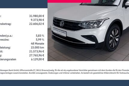 VW Tiguan 21.000 km 31.980 &euro; Rietberg 33397