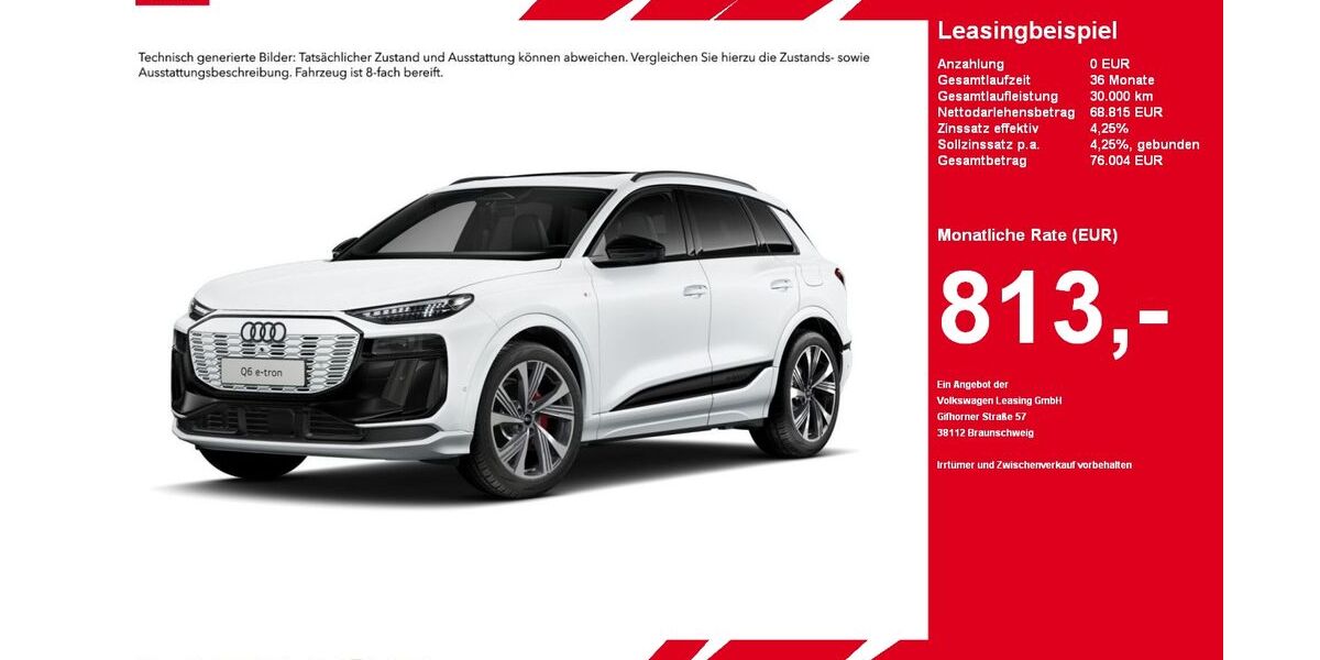 Audi Q6 e-tron 24.716 km 68.815 &euro; Gütersloh 33334