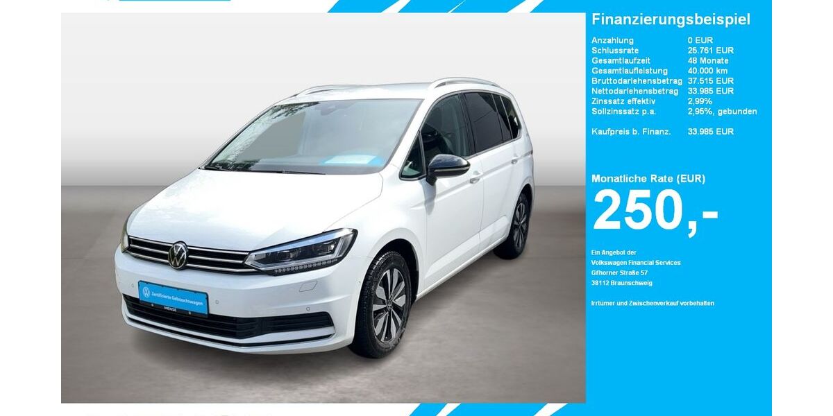 VW Touran 19.058 km 33.985 &euro; Gütersloh 33334