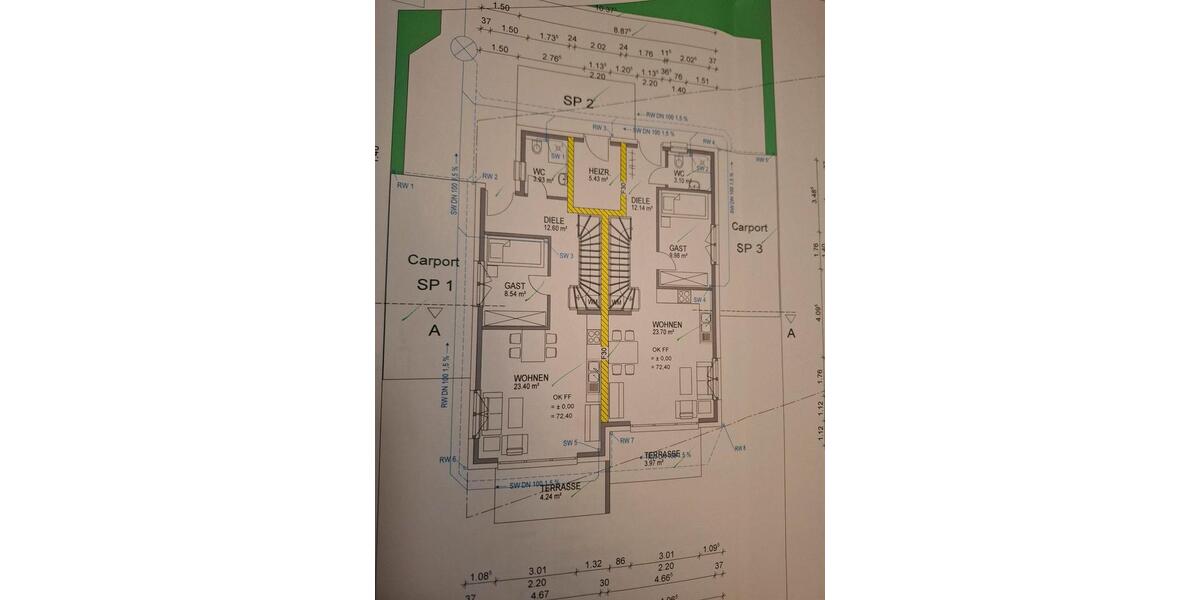 Doppelhaushälfte Rheda-Wiedenbrück Wiedenbrück - 3 Zimmer, 95 m&sup2;, 398.000&euro; | Angebot:24283460