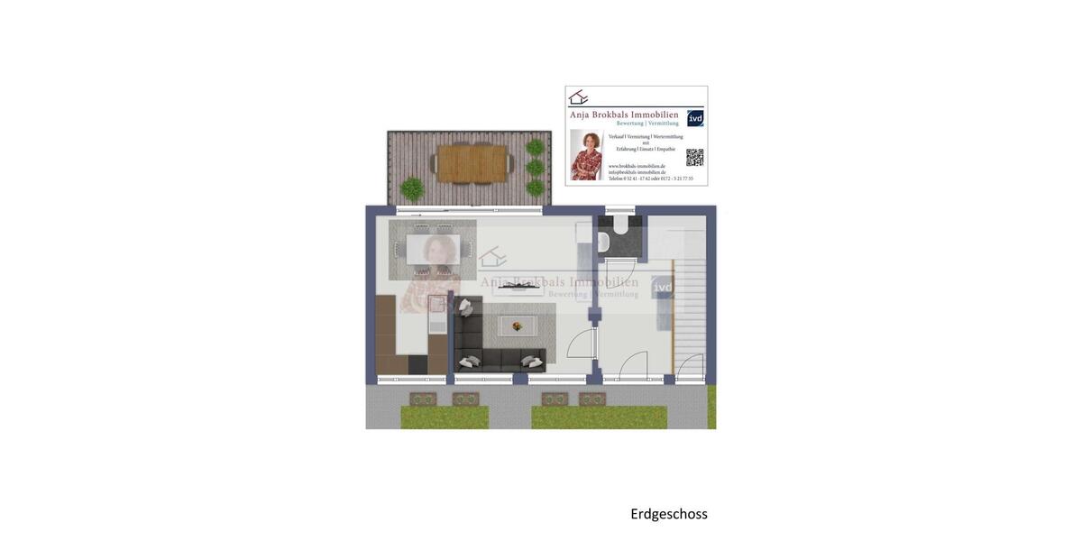 Gütersloh: Wohnung fast wie ein Haus - für Käufer provisionsfrei - 3- Gütersloh | Angebot:16242777