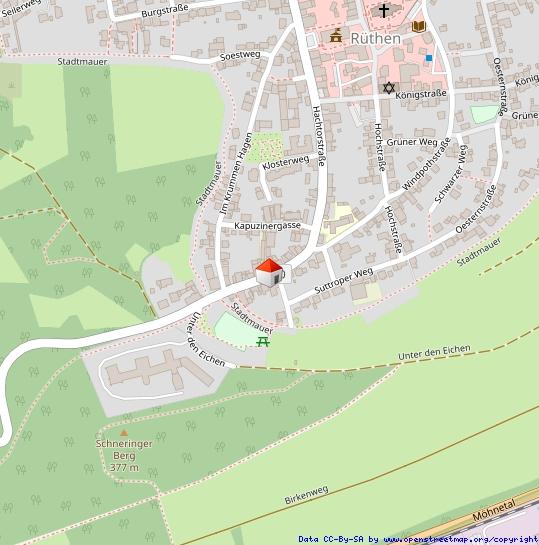 Erdgeschoßwohnung Rüthen - 2 Zimmer, 54 m&sup2;, 779&euro; | Angebot:25051293