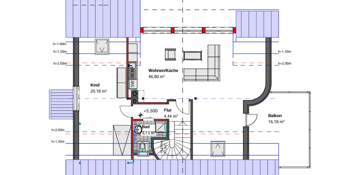 Maisonettenwohnung Soest - 3 Zimmer, 123 m&sup2;, 910&euro; | Angebot:25947659