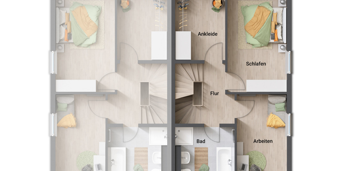 Doppelhaushälfte Rietberg - 6 Zimmer, 140 m&sup2;, 434.750&euro; | Angebot:25707055