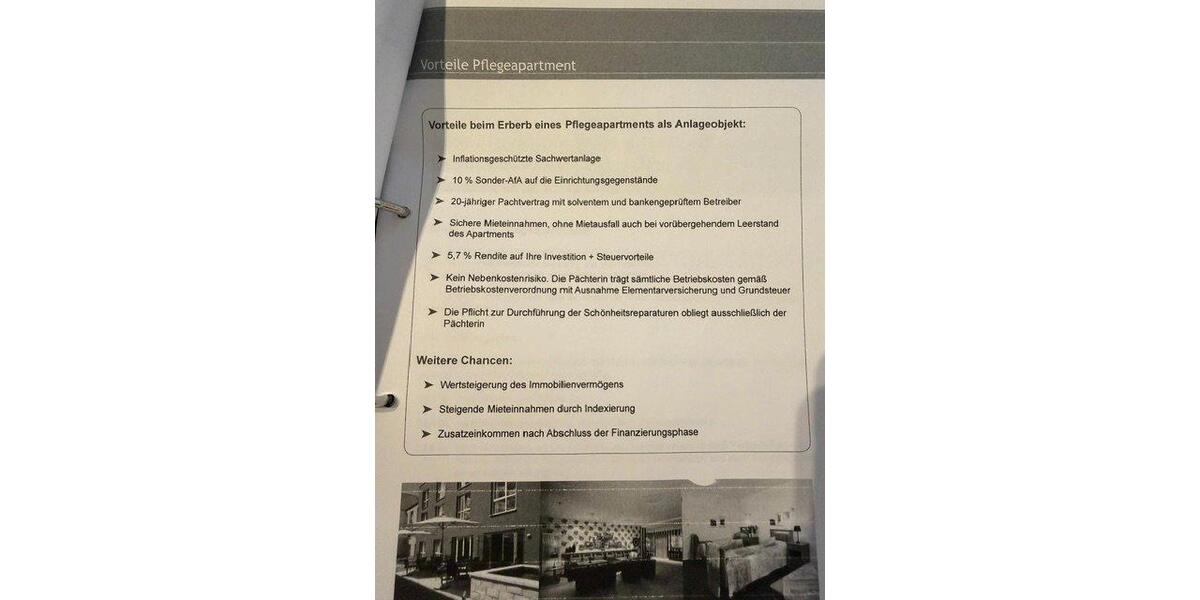Etagenwohnung Soest - 1 Zimmer, 24 m&sup2;, 219.000&euro; | Angebot:26951448
