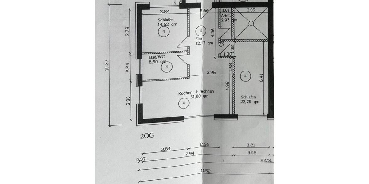 Etagenwohnung Delbrück - 3 Zimmer, 92 m&sup2;, 1.040&euro; | Angebot:25855811