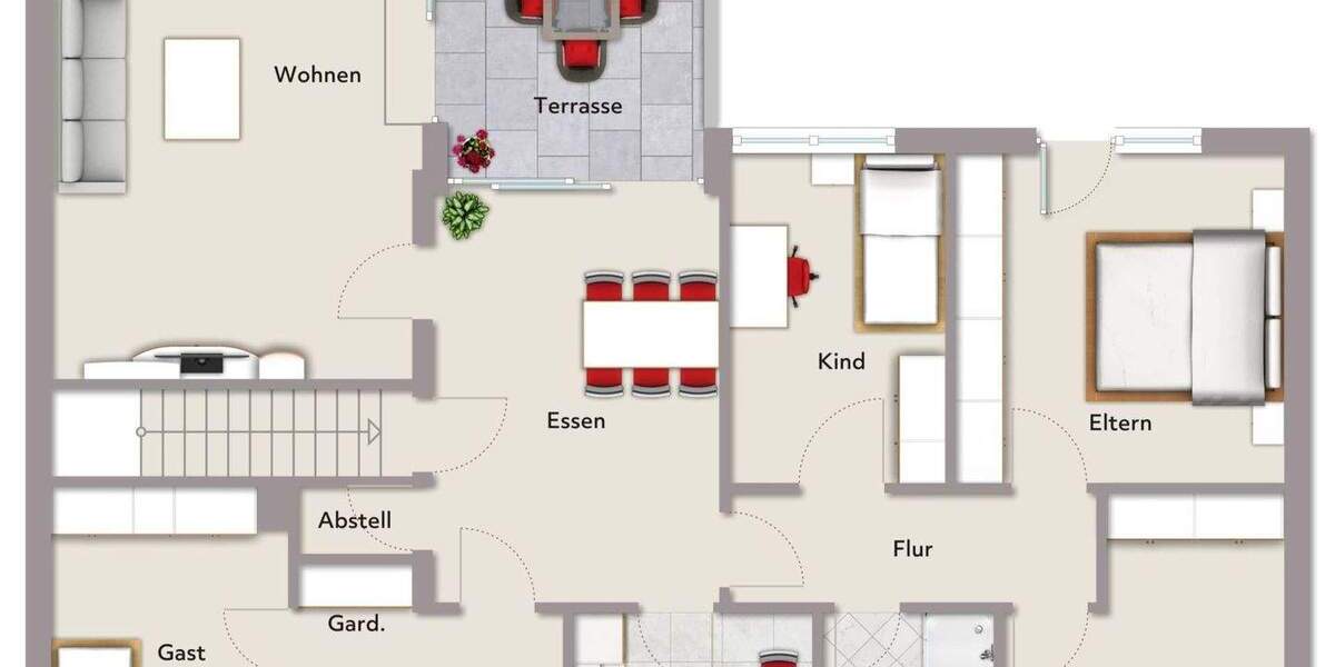 Bungalow Gütersloh Innenstadt - 5 Zimmer, 120 m&sup2;, 275.000&euro; | Angebot:25899839