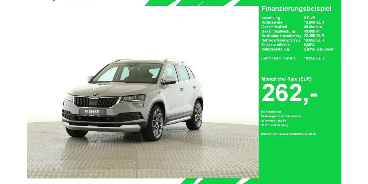 Skoda Karoq 182.423 km 19.655 &euro; Oelde (Stromberg) 59302