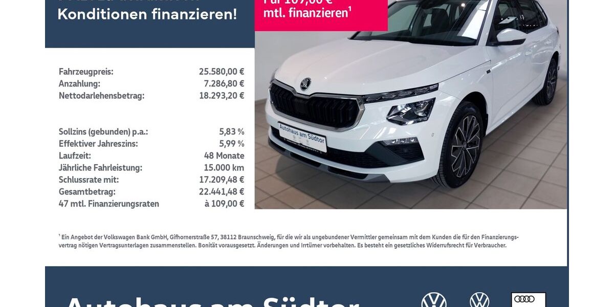 Skoda Kamiq 2.742 km 25.580 &euro; Rietberg 33397