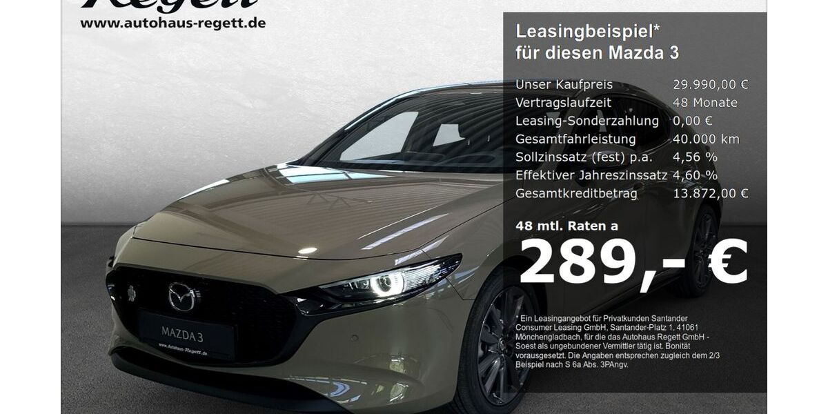 Mazda 3 9.500 km 29.990 &euro; Soest 59494