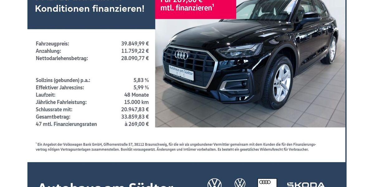 Audi Q5 34.500 km 39.850 &euro; Rietberg 33397