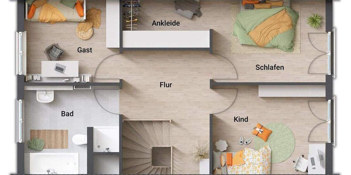 Einfamilienhaus Oelde - 5 Zimmer, 130 m&sup2;, 301.610&euro; | Angebot:25681284