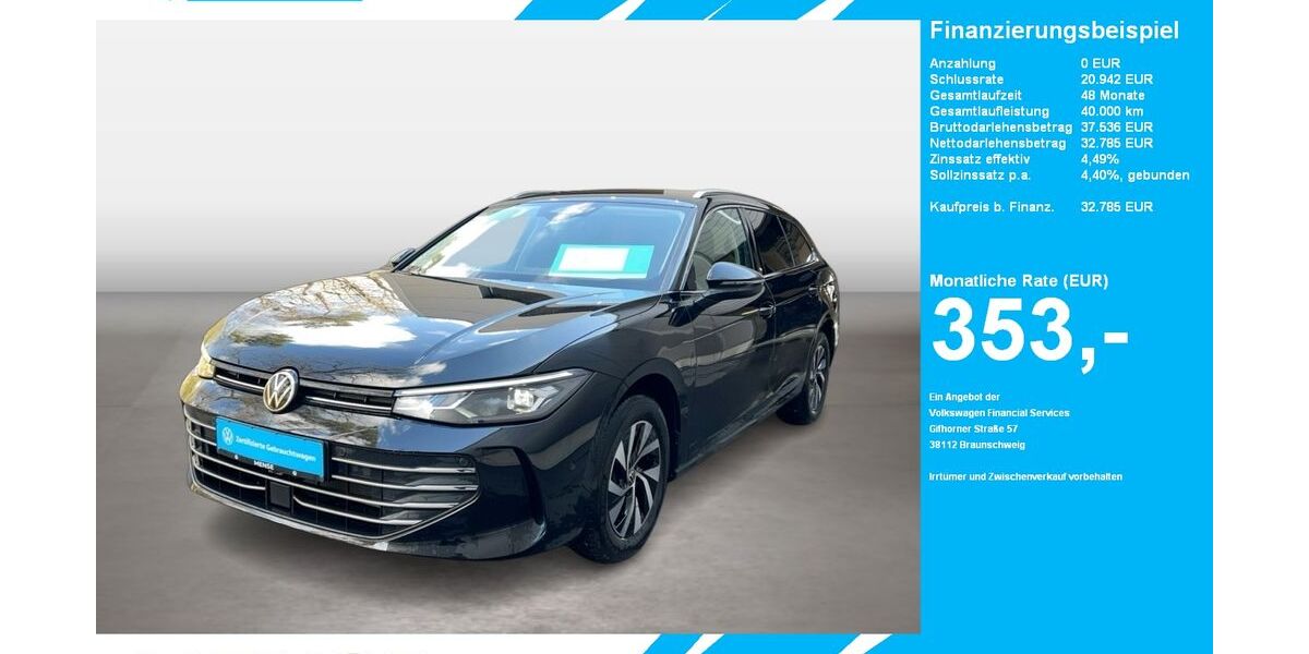 VW Passat Variant 10.585 km 32.785 &euro; Gütersloh 33334