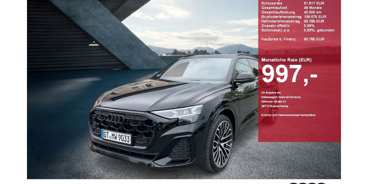 Audi Q8 19.000 km 90.785 &euro; Gütersloh 33330
