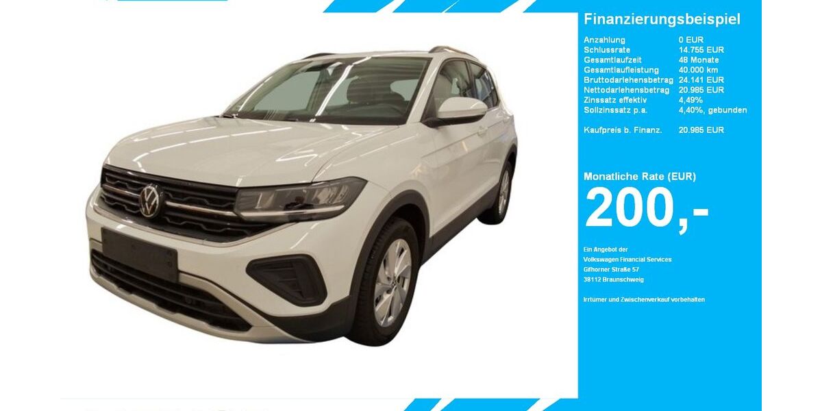VW T-Cross 18.639 km 20.985 &euro; Gütersloh 33334