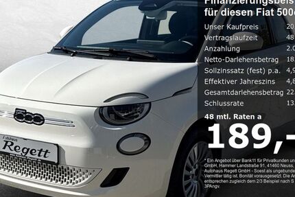 Fiat 500e 9.566 km 20.990 &euro; Soest 59494