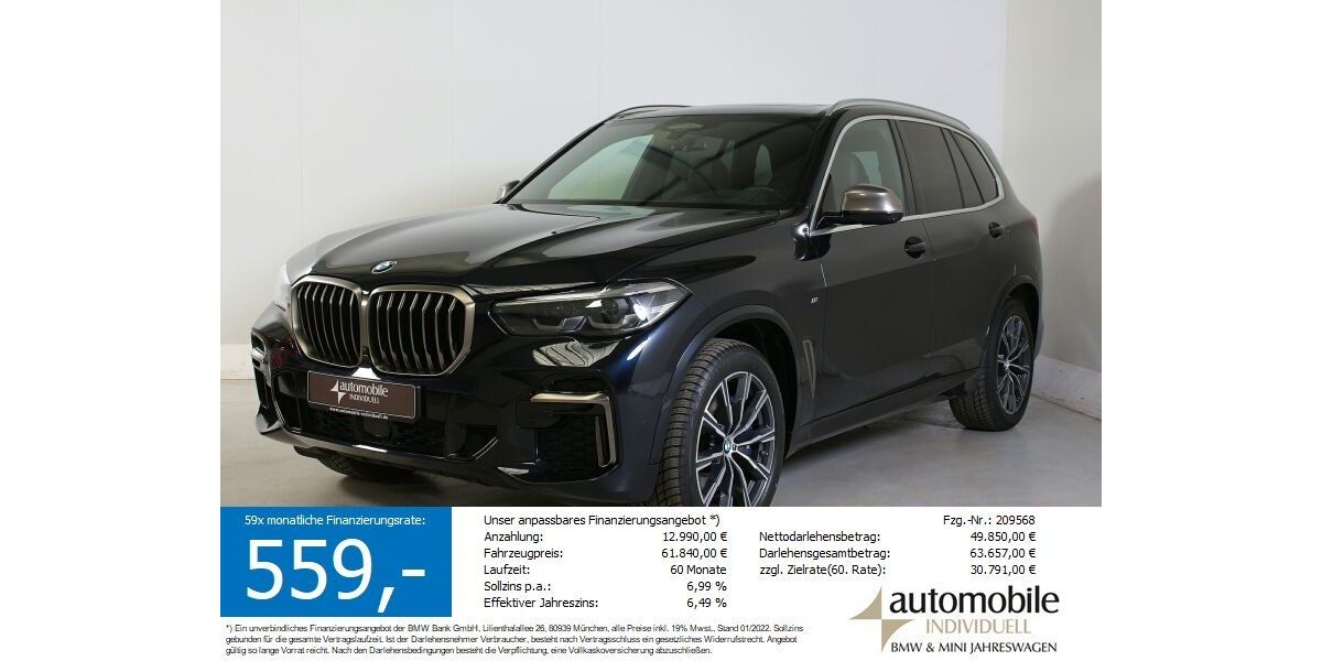 BMW X5 M50 47.300 km 61.740 &euro; Paderborn 33100