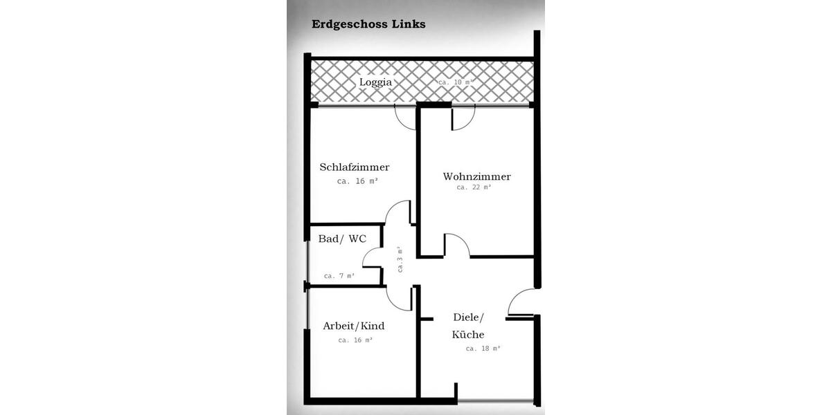 Erdgeschoßwohnung Lippstadt Overhagen - 3 Zimmer, 86 m&sup2;, 139.800&euro; | Angebot:25286233