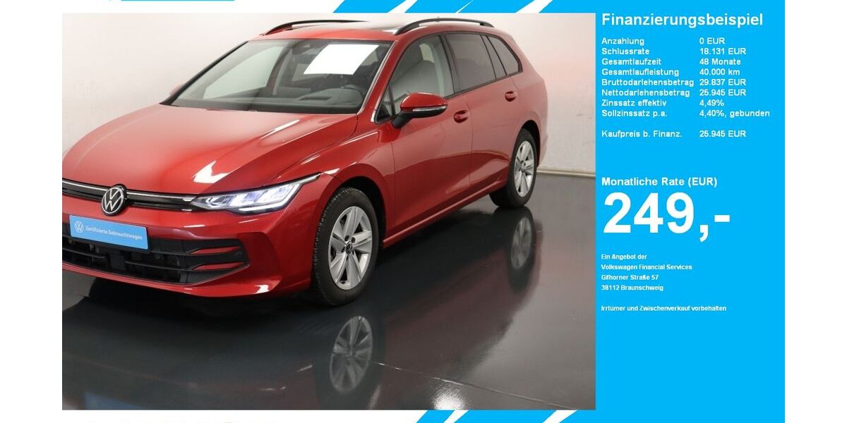 VW Golf 10.891 km 25.945 &euro; Gütersloh 33334