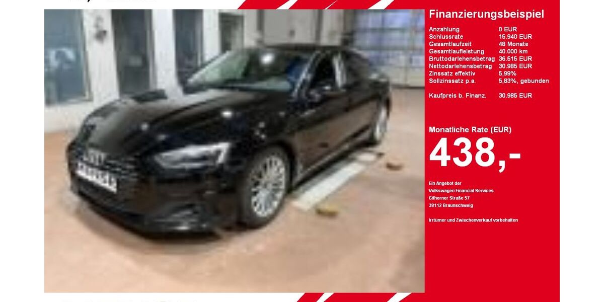 Audi A5 51.721 km 30.985 &euro; Gütersloh 33334