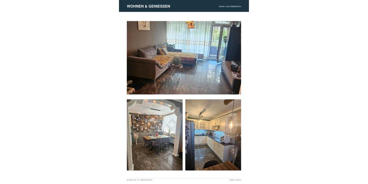 Etagenwohnung Gütersloh - 4 Zimmer, 101 m&sup2;, 250.000&euro; | Angebot:27296269