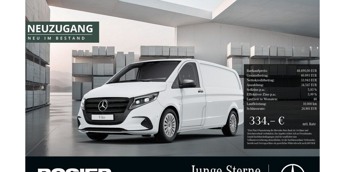 Mercedes-Benz Vito 2.925 km 48.490 &euro; Paderborn 33106