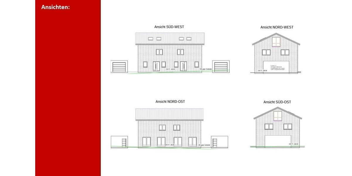 Doppelhaushälfte Oelde - 4 Zimmer, 147 m&sup2;, 497.000&euro; | Angebot:26725391
