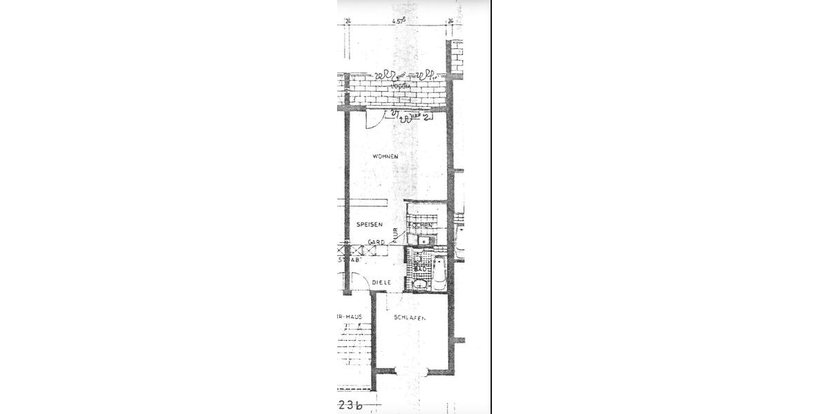 Erdgeschoßwohnung Paderborn - 2 Zimmer, 53 m&sup2;, 840&euro; | Angebot:26584539