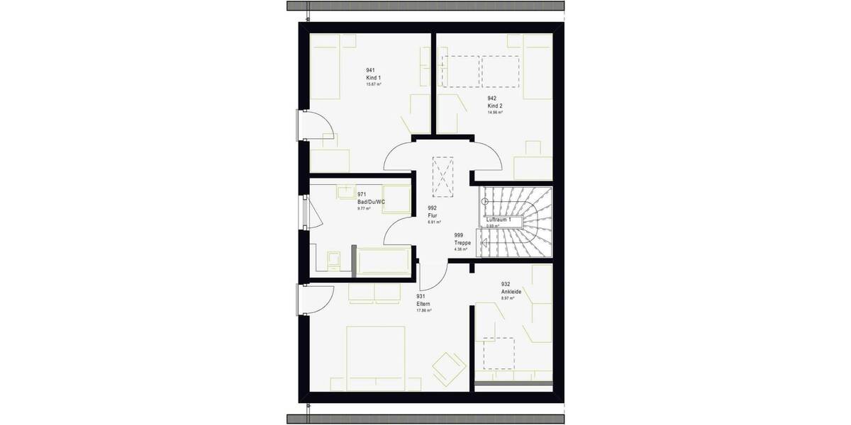 Doppelhaushälfte Lippstadt Kernstadt - 5 Zimmer, 140 m&sup2;, 319.580&euro; | Angebot:26797473