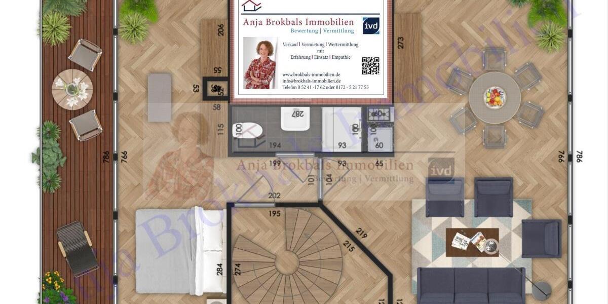 Raumwunder_Pfiff_Gemütlichkeit_Moderne_ruhige Innenstadtlage - provisionsfrei für Käufer - 2- Gütersloh | Angebot:20097127