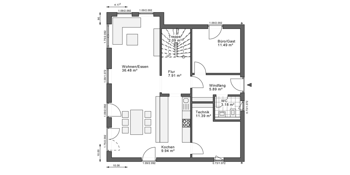 Einfamilienhaus Gütersloh Innenstadt - 6 Zimmer, 170 m&sup2;, 644.600&euro; | Angebot:25798345