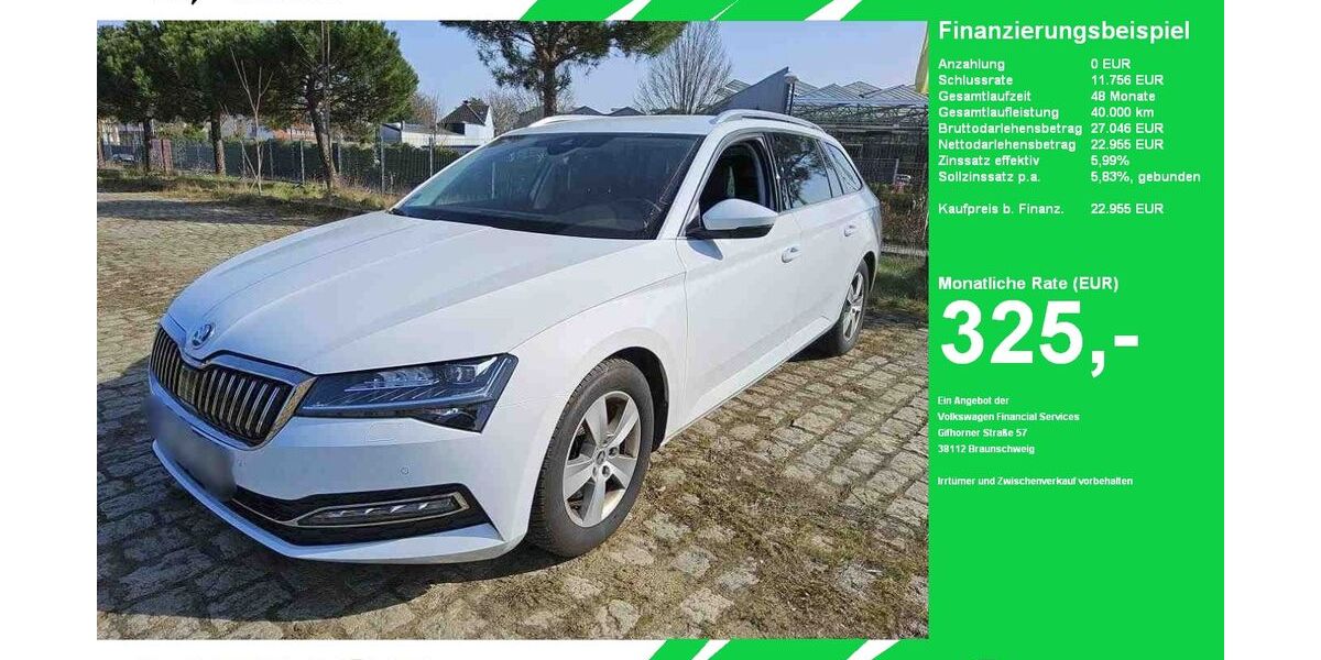 Skoda Superb 126.699 km 22.955 &euro; Oelde (Stromberg) 59302