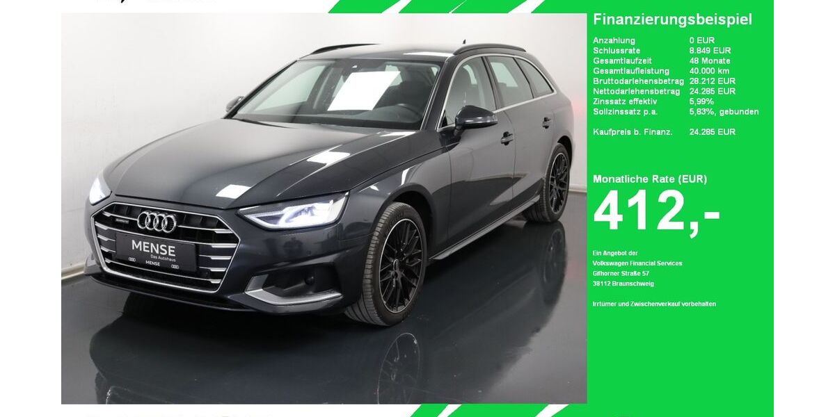 Audi A4 131.551 km 24.285 &euro; Oelde (Stromberg) 59302