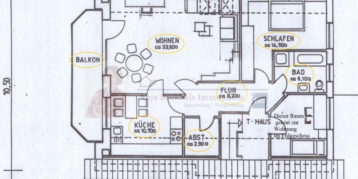 Geräumige 2-Zimmer-Mietwohnung mit Balkon in ruhiger Ortsrandlage - 2- Herzebrock | Angebot:17607534