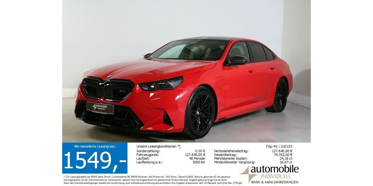BMW M5 18.300 km 127.630 &euro; Paderborn 33100