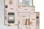 Etagenwohnung Warstein - 2 Zimmer, 64 m&sup2;, 480&euro; | Angebot:26635111