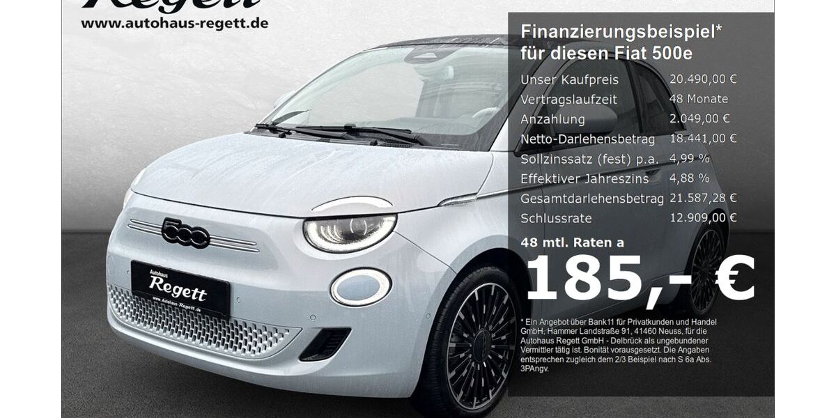 Fiat 500e 48.926 km 20.490 &euro; Delbrück-Westenholz 33129