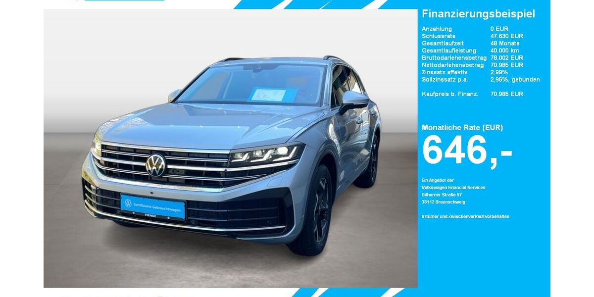 VW Touareg 11.216 km 70.985 &euro; Gütersloh 33334