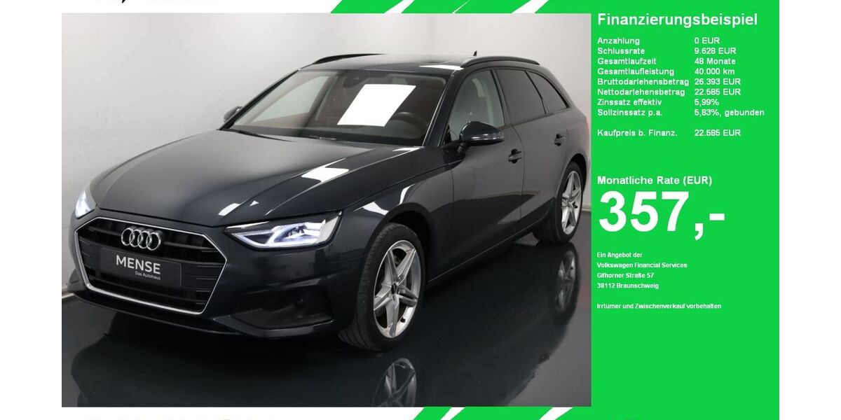 Audi A4 104.986 km 22.585 &euro; Oelde (Stromberg) 59302